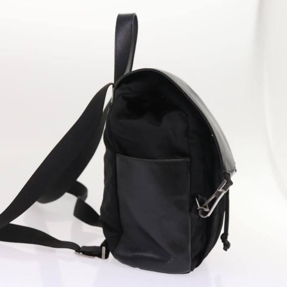 GUCCI Backpack Nylon Canvas Black 003 0233 2123 Auth bs8250 - Picture 4 of 16